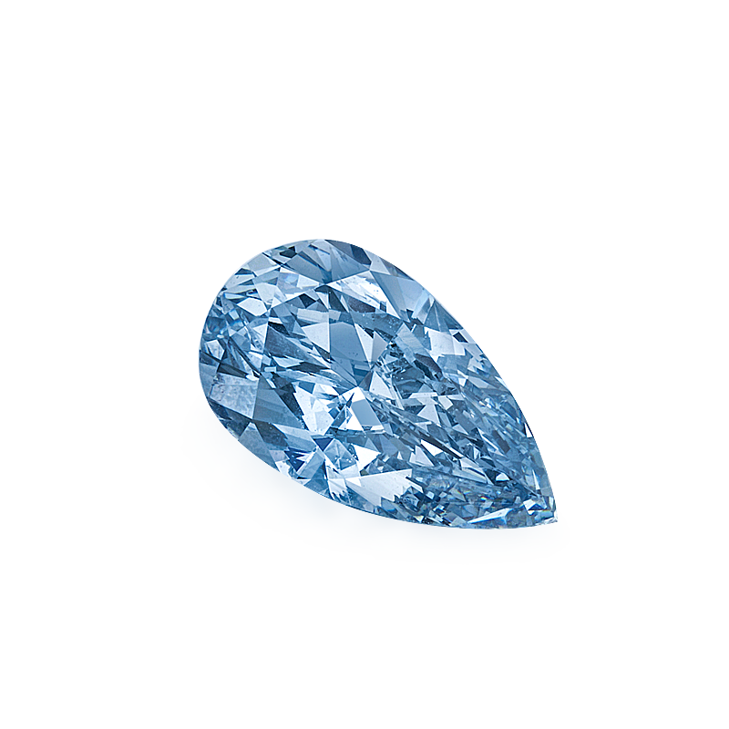 GIA 藍鑽裸石 1.06 克拉