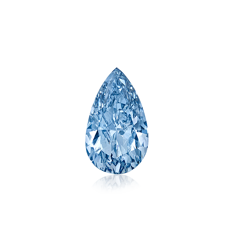 GIA 藍鑽裸石 1.06 克拉